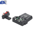 Springfield XD-XDM-XDS, HS Produkt HS-9, SF19 & S-Line adjustable sight set with fiber optics LPA