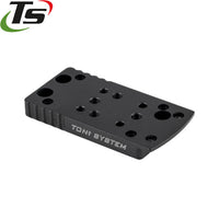 Tanfoglio Stock 2 Optic [Post 2022] Adapterplatte | Typ A [RMSc, DPP & Docter Footprints] 