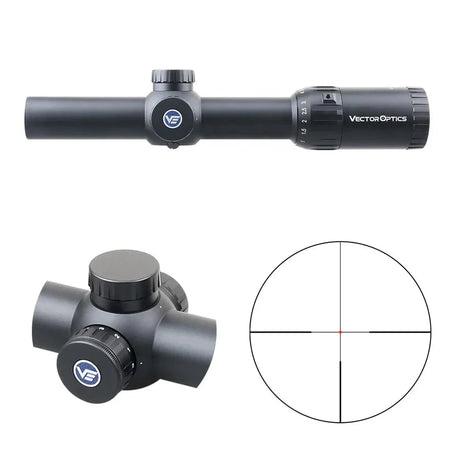 Vector Optics Constantine 1-10x24 Fiber Center Dot Zielfernrohr Vector Optics
