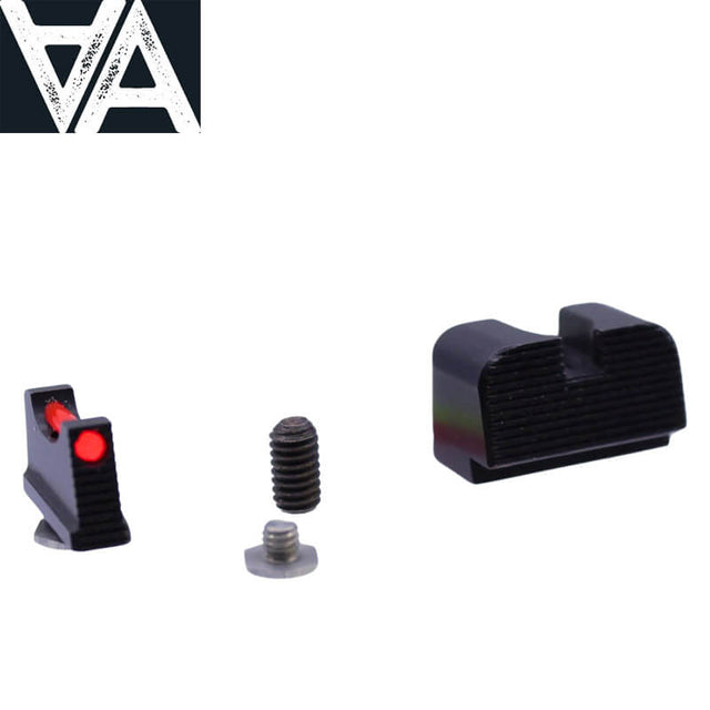 Walther PDP tall sport sights with fiber optics Angry Bear
