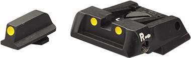 Walther Q4 SF OR & Q5 Match SF verstellbares Visier-Set | mit leuchtenden Punkten 