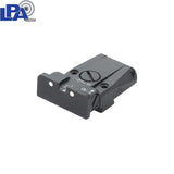 Walther Q5 Match SF, Q4 SF OR voll einstellbare Kimme | mit weißen Punkten
