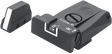 Beretta [92 96 98 M9A1] verstellbare Visierung | weiße Linien