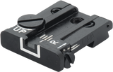 Browning Hi-Power Vigilante verstellbare Kimme | weiße Linien
