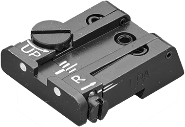CZ Shadow 2 verstellbare Kimme | weiße Punkte