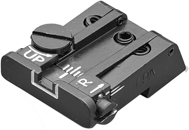 CZ Shadow 2 verstellbare Kimme | weiße Linien