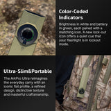 Olight ArkPro Ultra | flache 4-in-1 EDC Taschenlampe | 1.700 lm - Olive Green