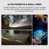 Olight Oclip Ultra | 3-in-1 Clip-on EDC-Lampe | 530 lm - Olive Green