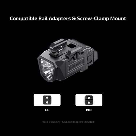 Olight PL X | Pistolenlampe | 1.200 lm