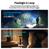 Olight Prowess | Taschenlampe mit bidirektionaler Beleuchtung | 5.000 lm