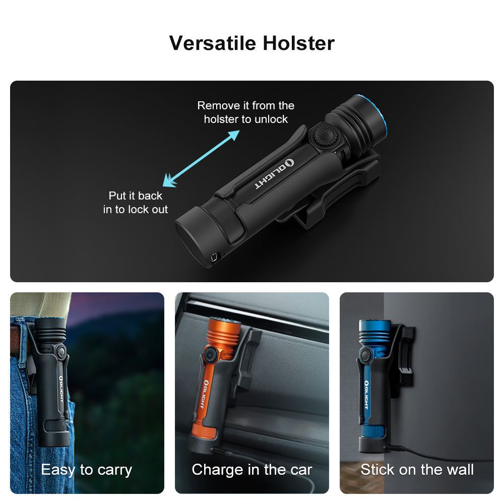 Olight Seeker 4 Pro | Hochleistungs-Taschenlampe | 4.600 lm