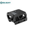 Picatinny Rotpunktmontage with raiser [21 mm] | Trijicon RMR Footprint