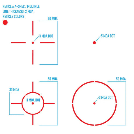 Sightmark Ultra Shot A-Spec Reflex Sight Rotpunktvisier