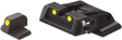 Smith & Wesson M&P verstellbare Visierung | lumineszierende Punkte