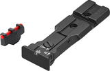 Smith & Wesson Revolver [686 629 19 66 586 & other] Rotpunkt-ready verstellbare Visierung | Fiberoptik