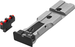 Smith & Wesson revolver [686 629 19 66 586 & other] Rotpunkt-ready verstellbare Visierung | Fiberoptik