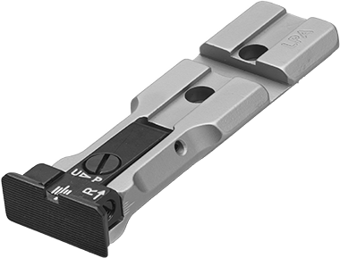 Smith & Wesson revolver [686 629 19 66 586 & other] Rotpunktvisier-ready verstellbare Kimme | blank